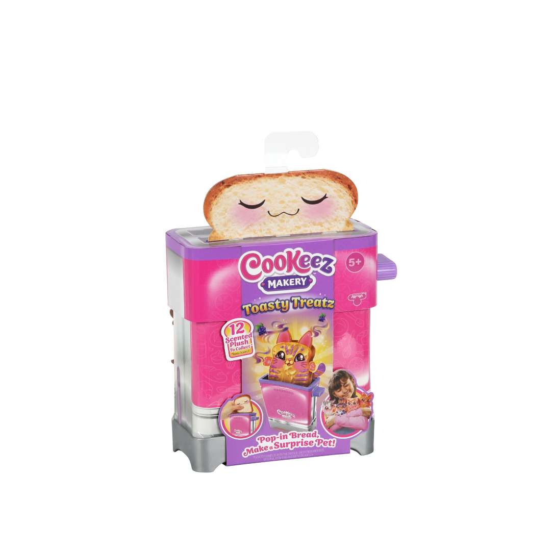 Cookeez Makery Toasty Treatz Toasters with Scented Plush - Assorted