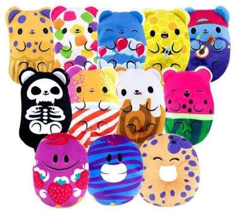 Bears vs Donuts Mystery Bag Plushies - Assorted