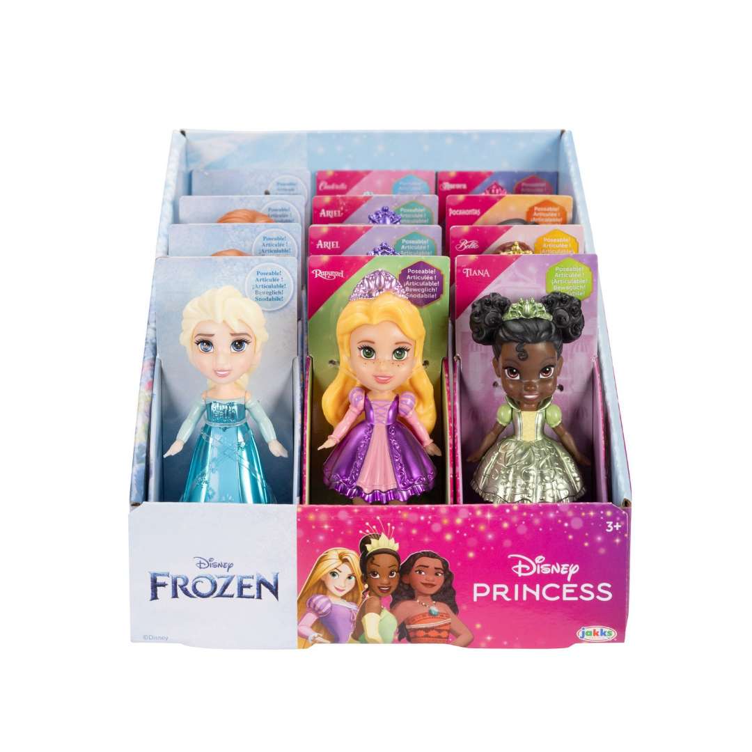 Disney Princess Mini Dolls, Assorted - 3.5"
