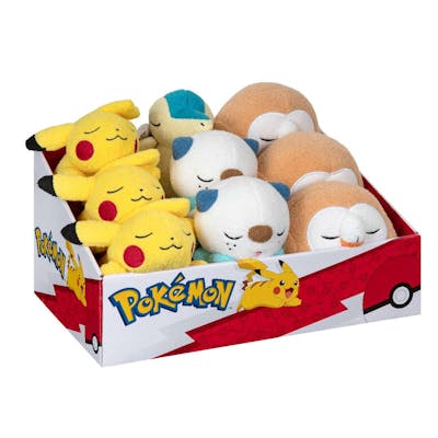 Sleeping Pokemon Plush, Assorted - 5"