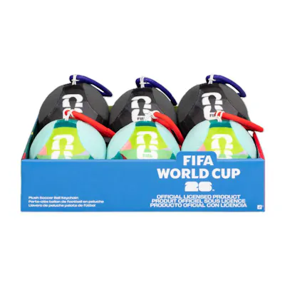 FIFA 2026 World Cup Soccer Ball Keychains, 3" - Assorted