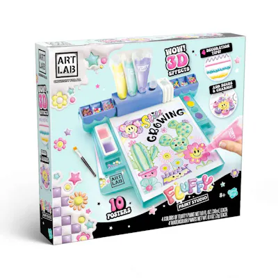 Art Lab Fluffy Paint Studio 3D Paint Craft Kits
