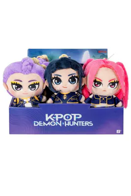 K-Pop Demon Hunters Plush Clip On, Assorted - 4"
