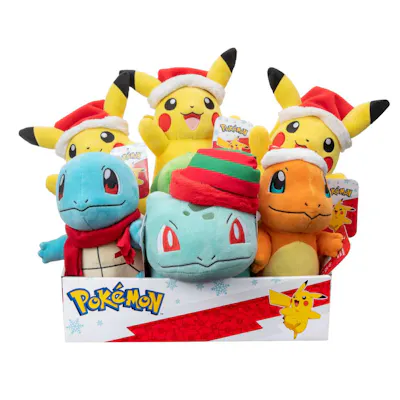 Pokémon Holiday Plush, Assorted - 8"