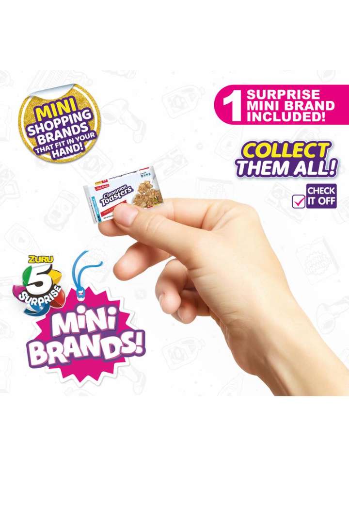 Wholesale 5 Surprise Mini Brands - Assorted, 96 Count - DollarDays