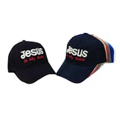"Jesus Is My Boss" Adjustable Baseball Hats - Assorted