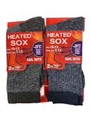 Men's Heated Thermal Socks - Black/Navy