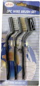 Wire Brush 3-Piece Set