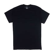 Round Neck T-Shirts - Black, Large