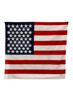American Flag Bandanas