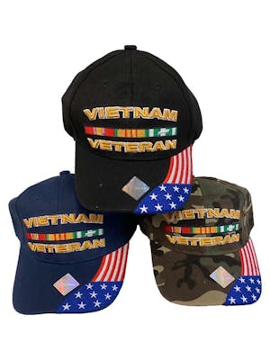 Adjustable Vietnam Veteran Baseball Hats