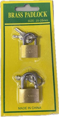 Small Brass Padlocks