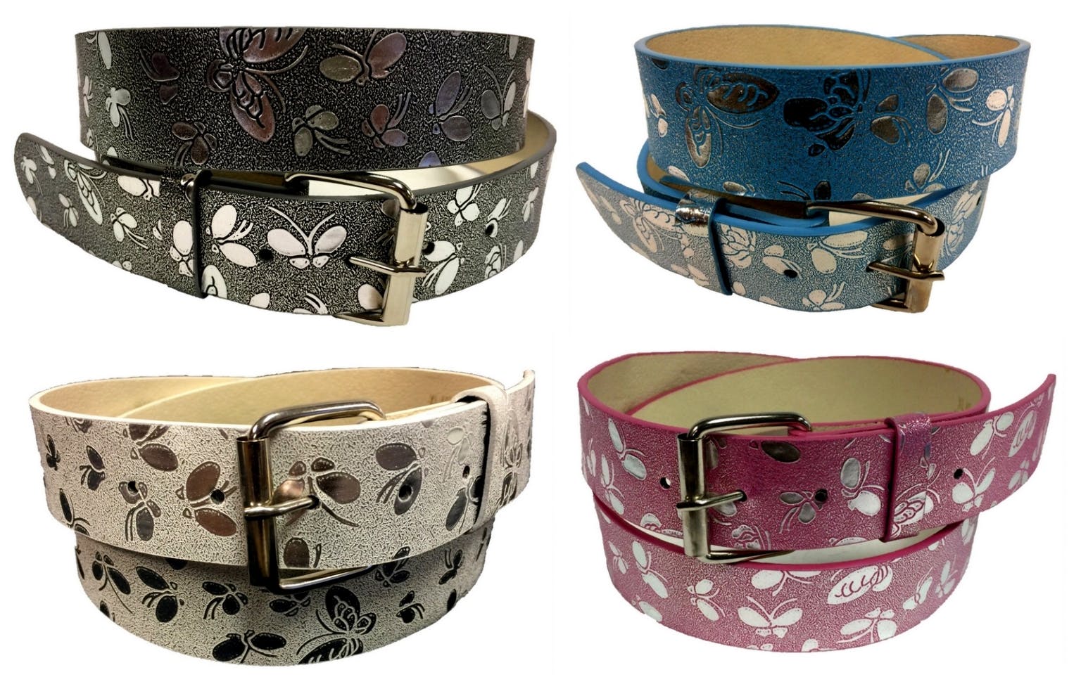 Wholesale PU Leather Butterfly Belt (SKU 2341269) DollarDays