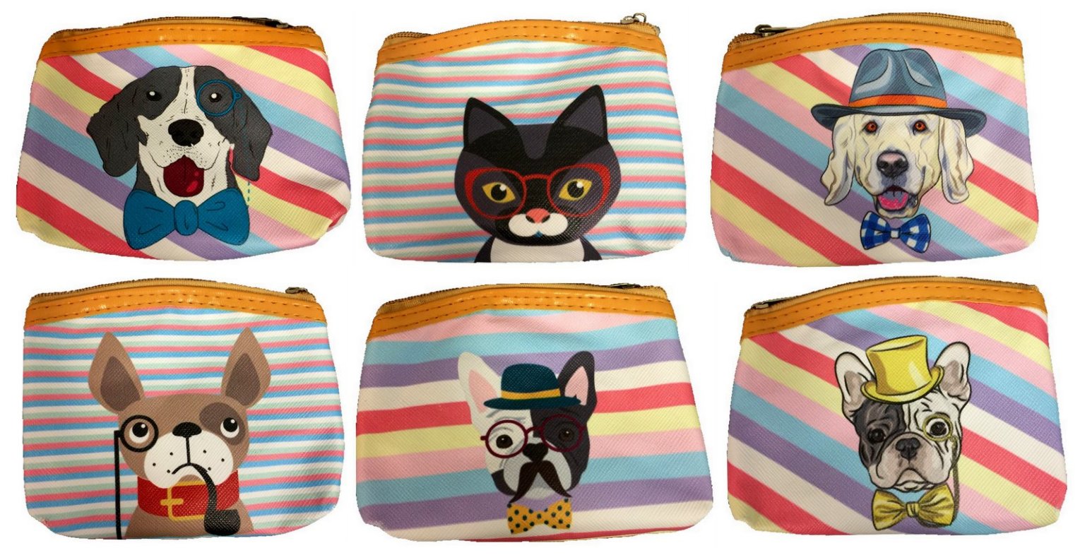 dog print purses