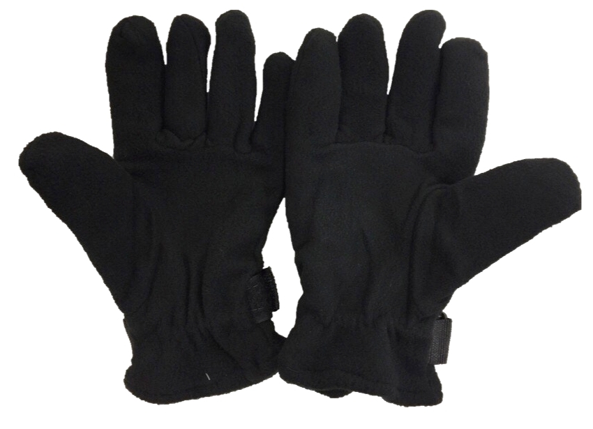 Wholesale Women's Fleece Winter Gloves Black DollarDays
