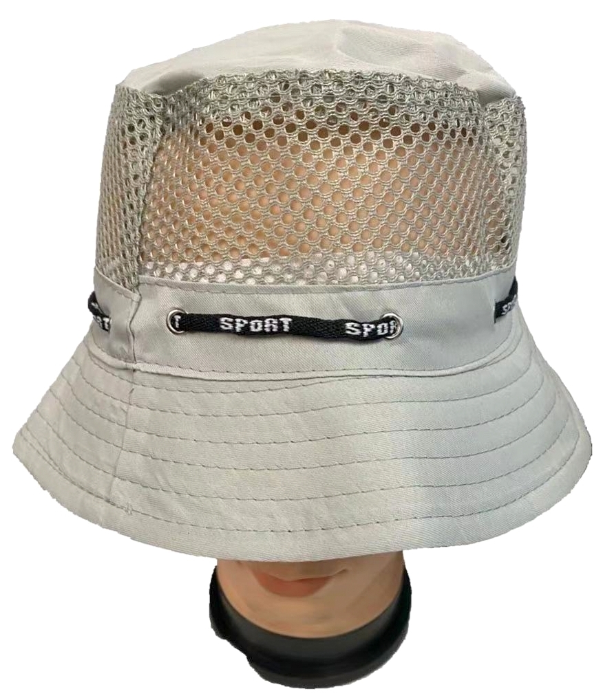 Adult Mesh Bucket Hats - Solid Colors