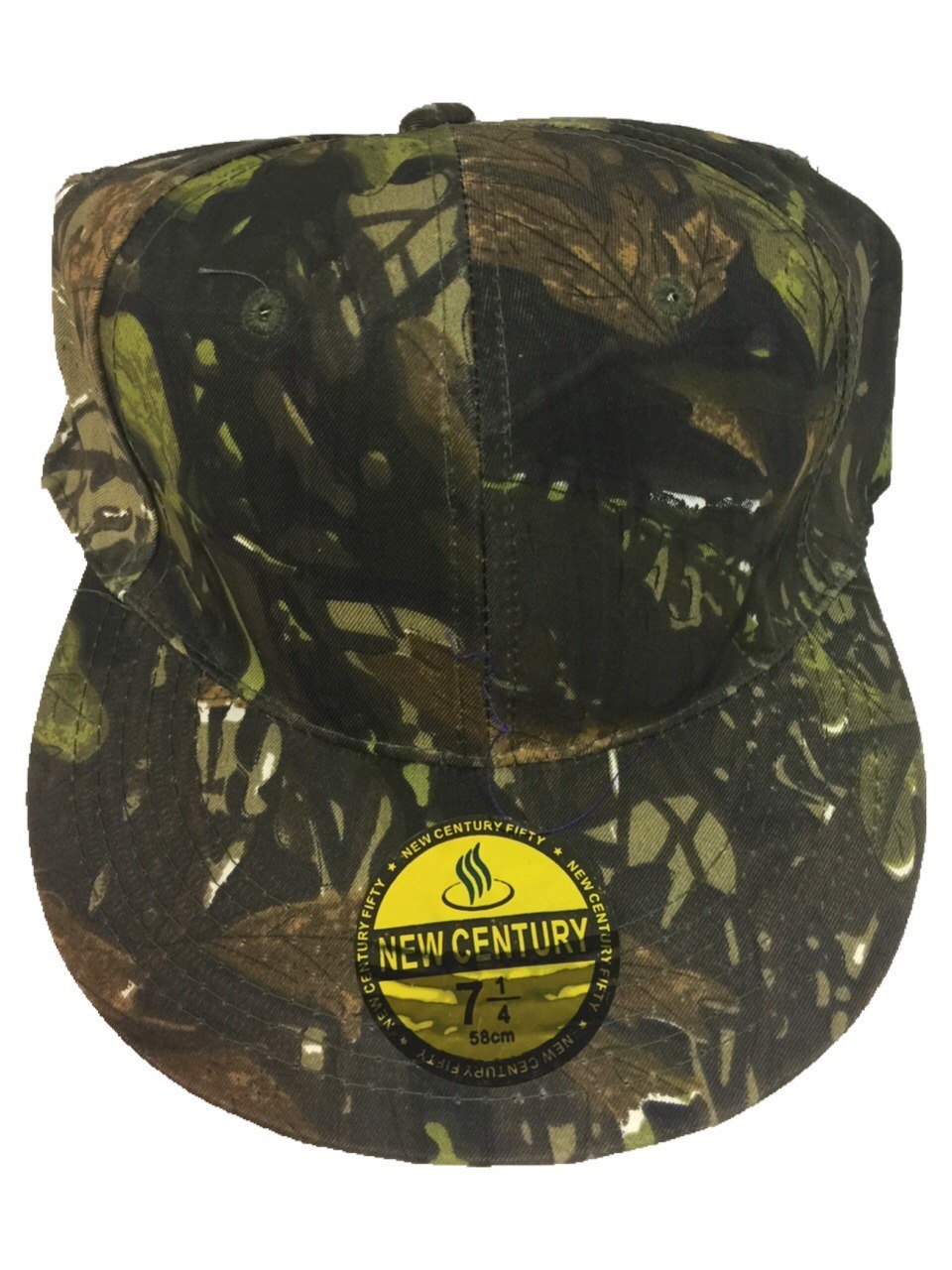 camo fitted flat bill hats