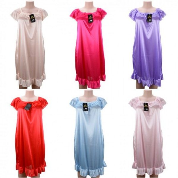 womens short sleeve nightgown