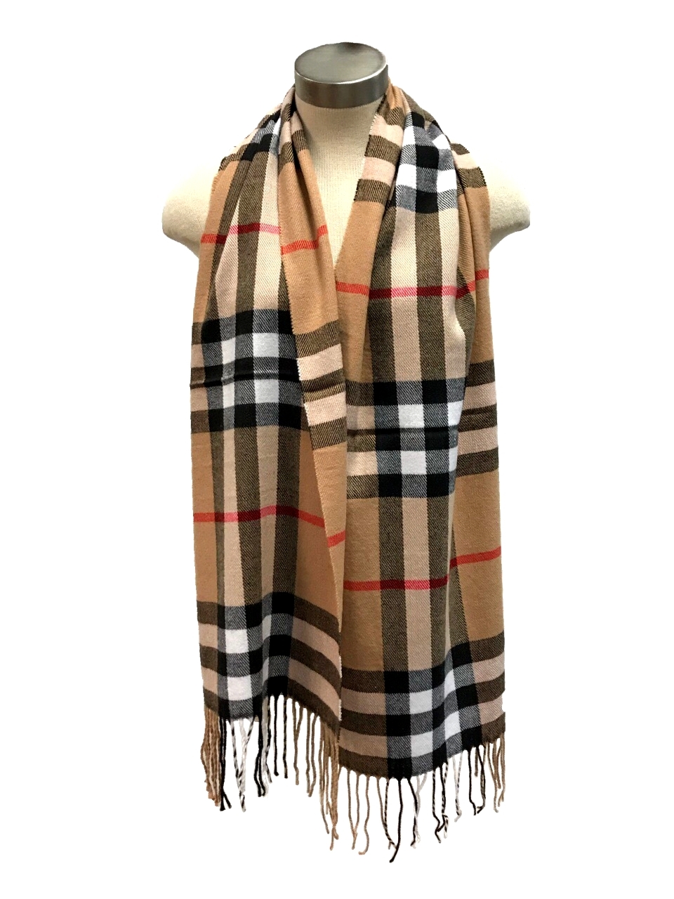 classic plaid scarf