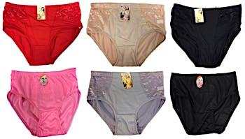 Wholesale Women's Boyshorts Panties - Assorted, S-XL