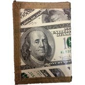 $100 Dollar Print Tri-Fold Wallets