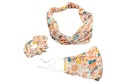 3-Piece Fashion Facemask - Headband, Scrunchie, Floral image number null
