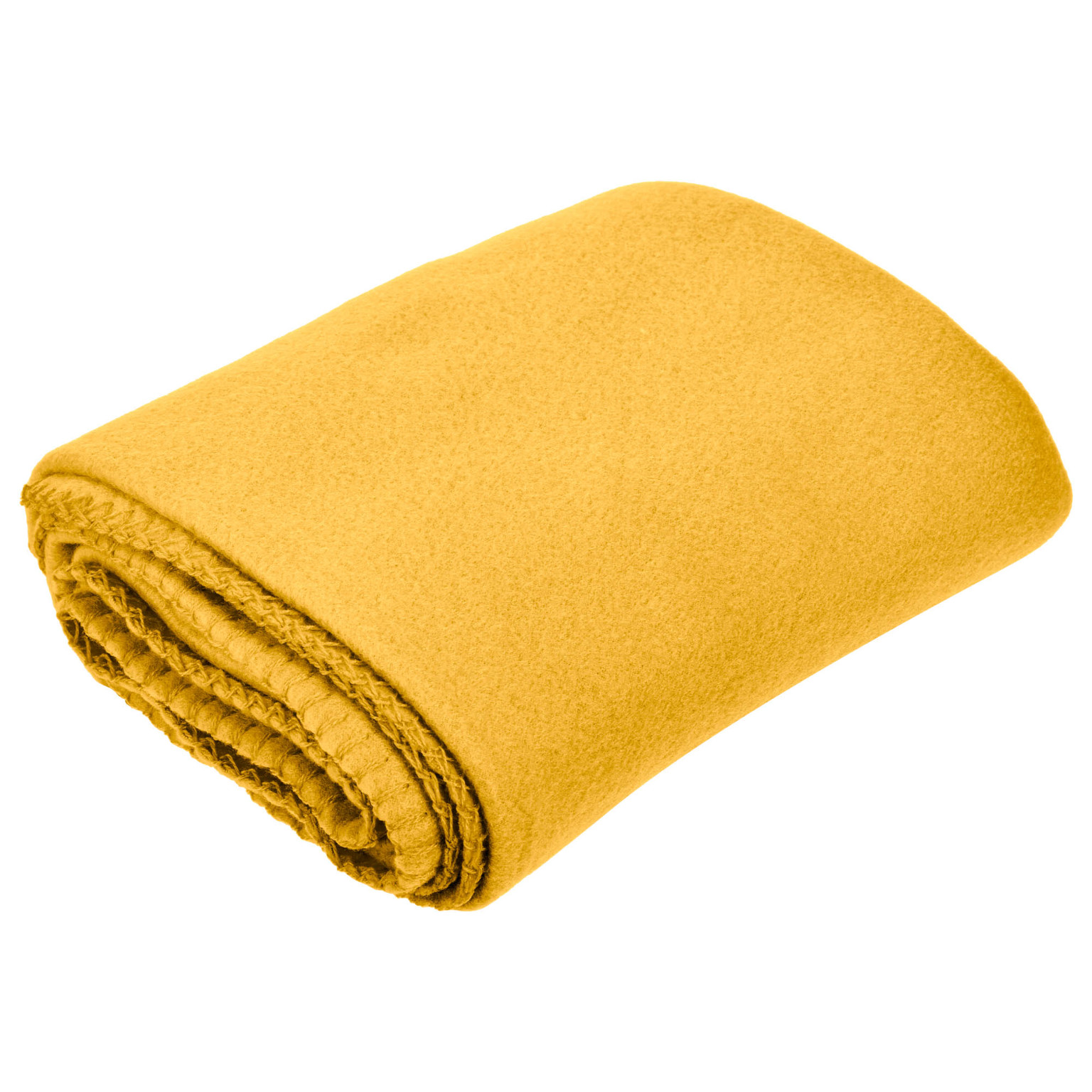 Wholesale Fleece Blankets Polyester, Yellow, 50" x 60" DollarDays