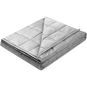 Weighted Blanket - Gray, 10 lbs., 48'' x 72''