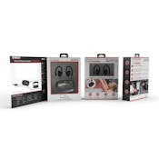 Wrap Around TWS Wireless Earbuds - Black