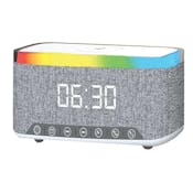 SoundBound 5-in-1 Wireless RGB Alarm Clock Speaker