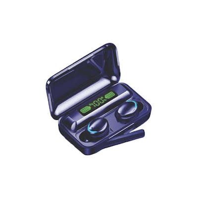 TWS Earbuds with Bult in Powerbank, Blue