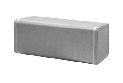 Portable Bluetooth Speaker &amp; Charger - Silver