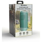 Circular Bluetooth Speaker - Green, Portable, 300 mAh