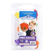 Giant Stampers - Wild Animals, Assorted, 6pk