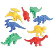 Dinosaur Counters - Mini Jar, 32 Pack
