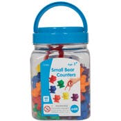 Small Bear Counters - 60 Pieces, Assorted Colors
