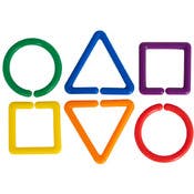 Geo Links - Assorted Colors, 144 Pieces