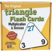 Triangle Flash Cards - Multiplication & Division, 20 Pack