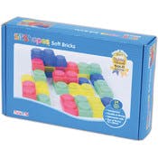 SiliShapes Soft Bricks - 24 Piece, Preschool