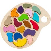 Artist Palette Puzzle - 18 Pieces