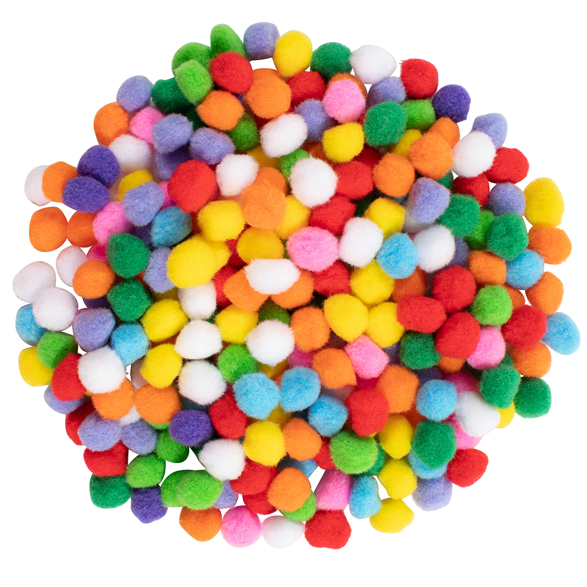 Bulk 1 Pom Poms - 240 Pack, Assorted Colors