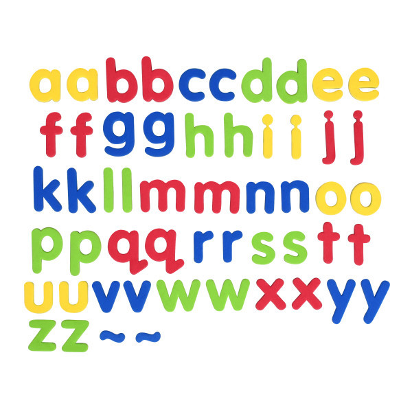 Set of Foam Letters and Numbers Multi Color Preschool Learning