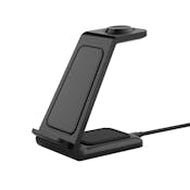 Wireless 3-in-1 Charging Stations - Black