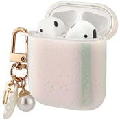 AirPods Cases - White, Pearl Charm