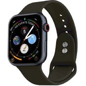 Apple Watch Dual Clasp Bands - Cocoa, Silicone, 38mm/40mm/41mm
