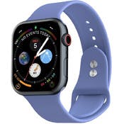 Apple Watch Dual Clasp Bands - Lavender Gray, Silicone, 42mm/44mm/45mm