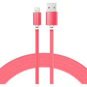 Glow in the Dark USB to Lightning Cables - 10', Pink, Apple MFi Certified