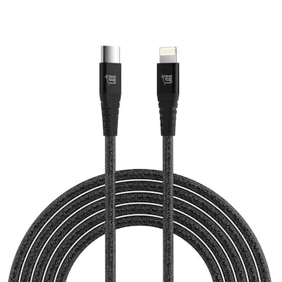 Apple MFi USB-C To Lightning Cables - 4', Black