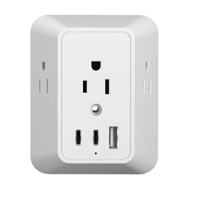 Wall Plate Surge Protector Outlet Adapters