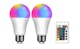 Smart Home Multicolor LED A19 Bulbs - 2 Pack (1 of 4)